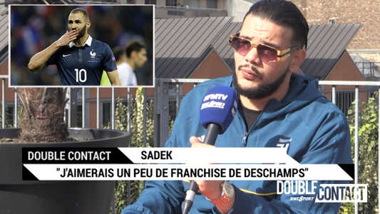 Sadek fait une demande à Didier Deschamps à propos de Benzema !