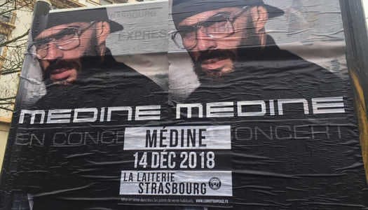 Médine annule son concert à Starsbourg